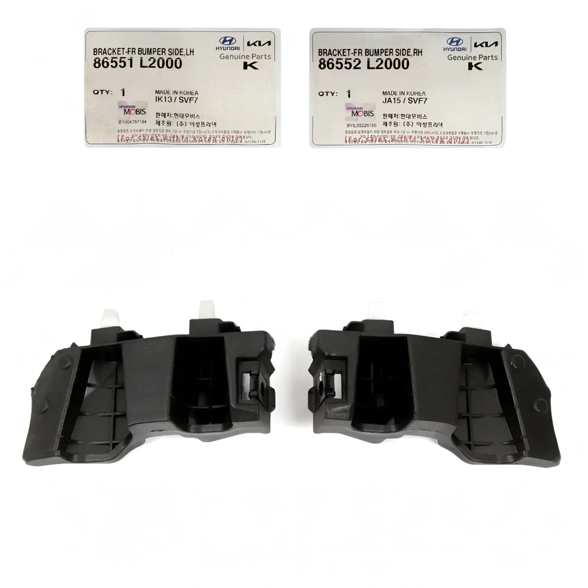 Genuine Front Bumper Bracket Left Right 2EA - 1SET For Kia K5 2021-2024
