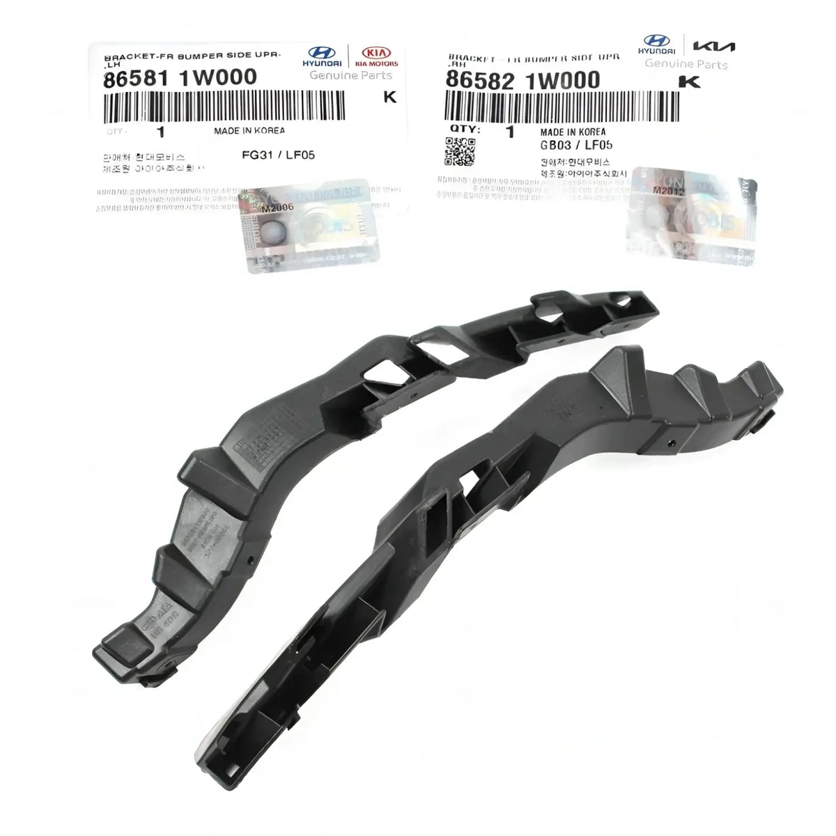 Genuine Front Bumper Bracket Left Right 2EA 1SET For Kia Rio 2012-2015