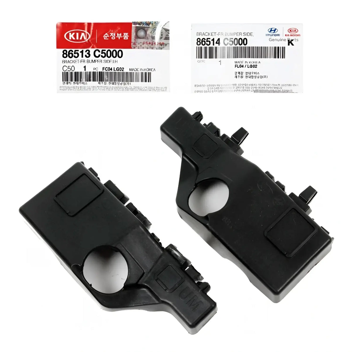 Genuine Front Bumper Bracket Left Right 2EA - 1SET For Kia Sorento 2016-2020