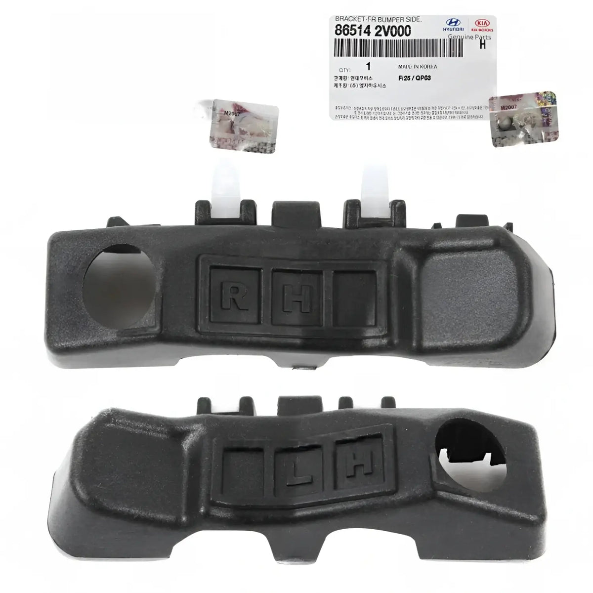 Genuine Front Bumper Bracket Left Right 2EA For Hyundai Veloster 2012-2017