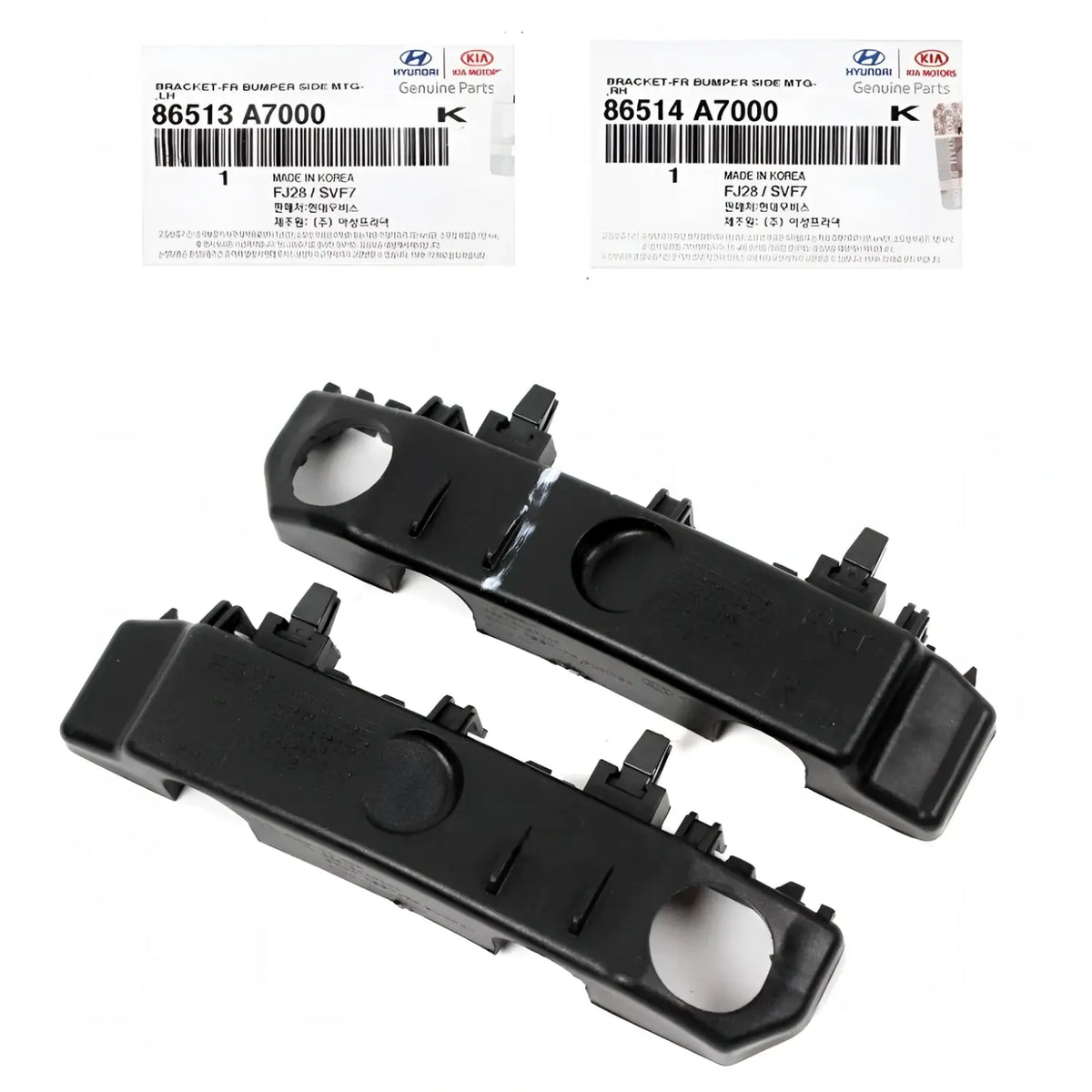 Genuine Front Bumper Bracket Left Right 2EA For Kia Forte Forte Koup 2014-2018