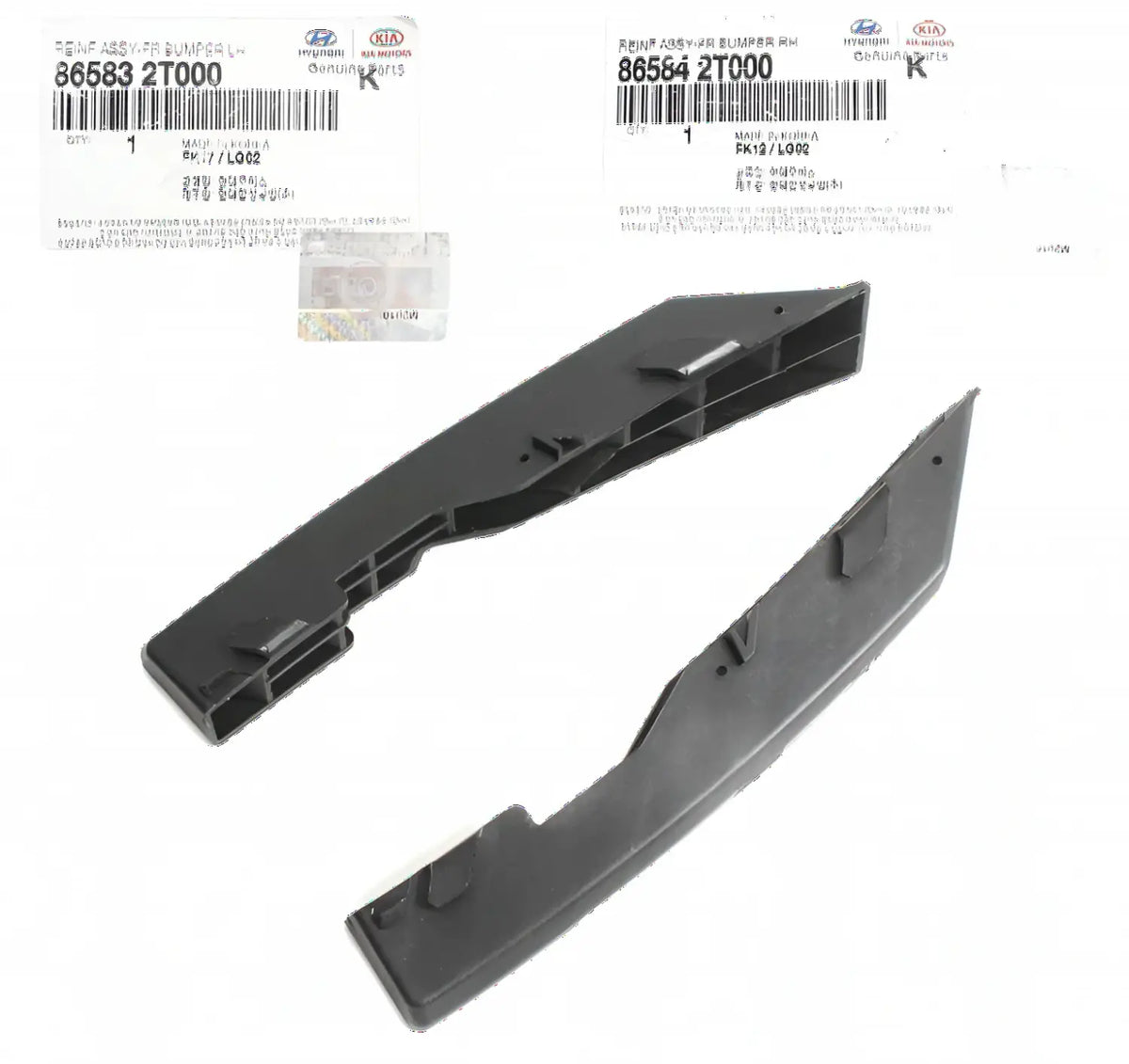 Genuine Front Bumper Bracket Left Right 2EA For Kia Optima 2011-2013