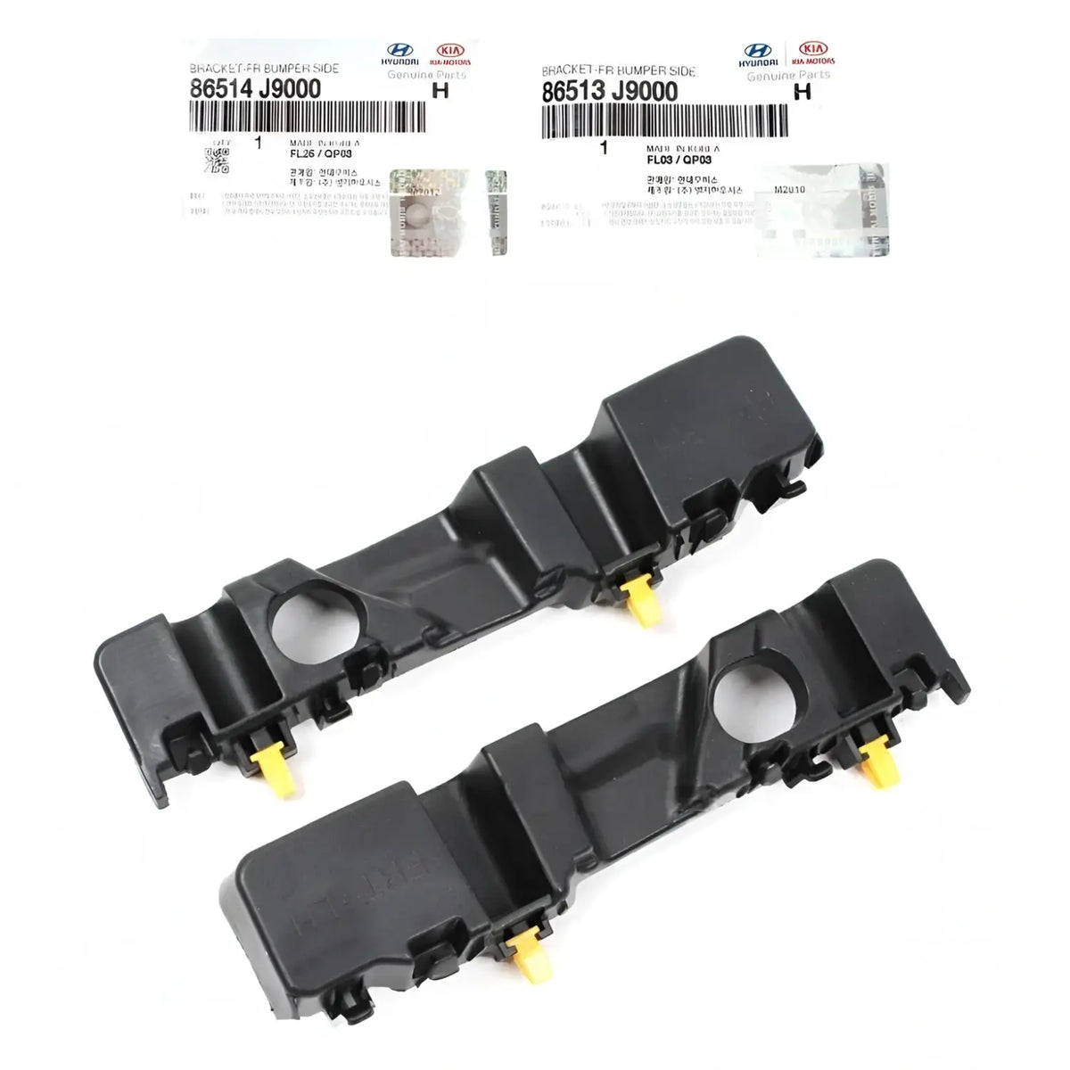 Genuine Front Bumper Bracket Retainer Left Right 2EA For Hyundai Kona 2018-2021