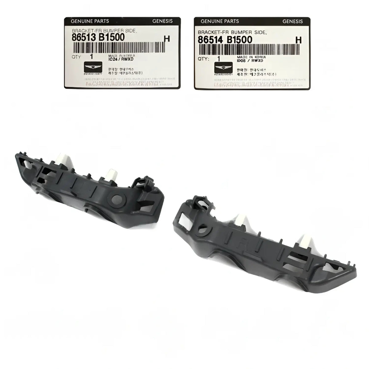 Genuine Front Bumper Side Bracket Left Right 2EA 1set For GENESIS G80 2017-2020