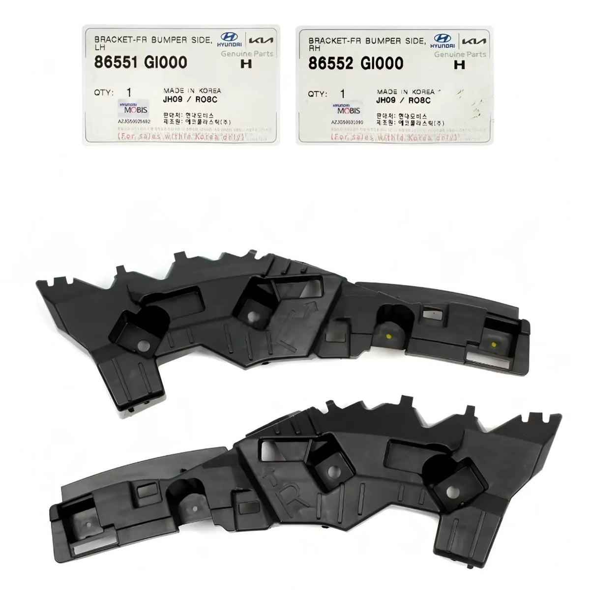 Genuine Front Bumper Side Bracket Left Right 2EA For Hyundai IONIQ 5 2022-2024