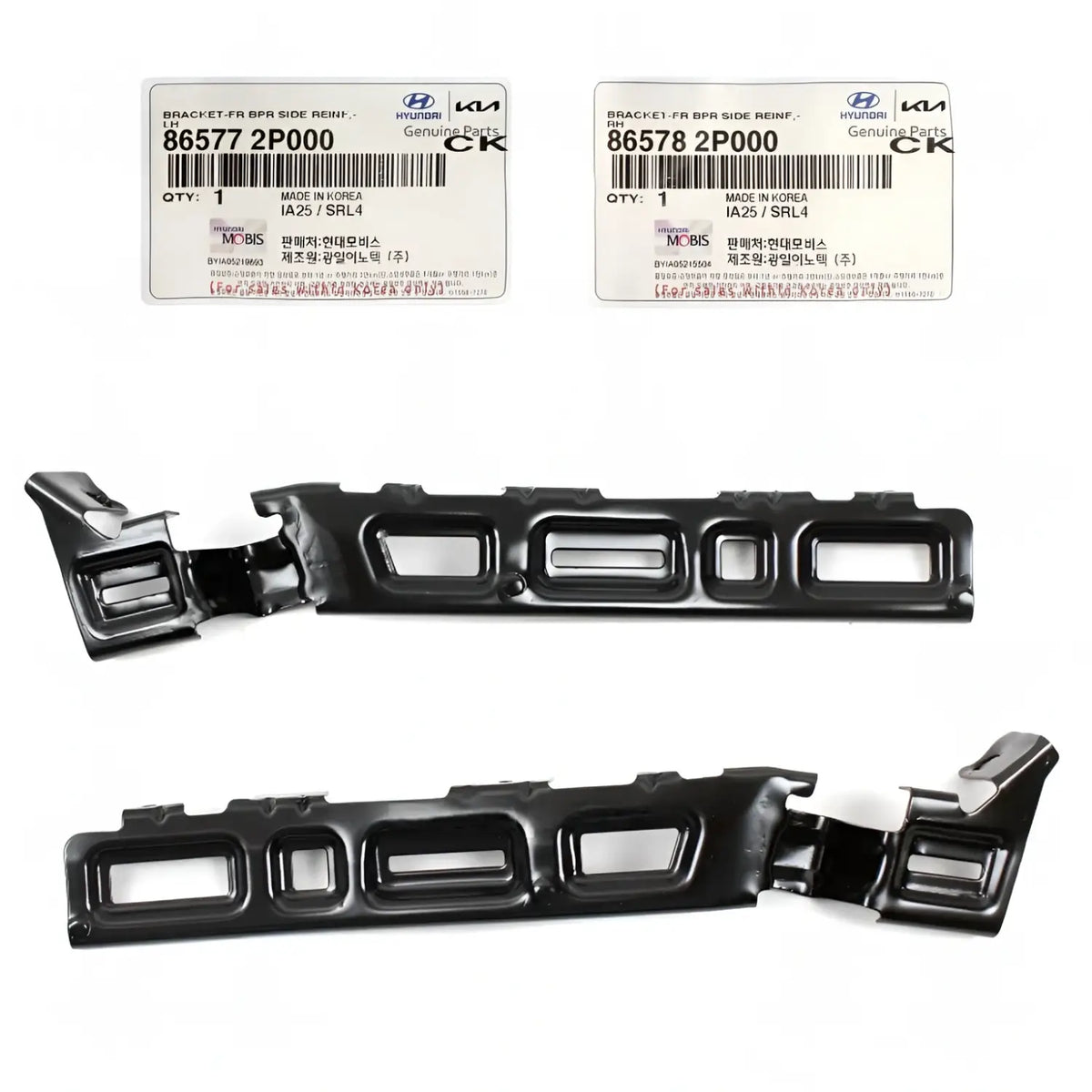 Genuine Front Bumper Side Bracket Left Right 2EA For Kia Sorento 2011-2015