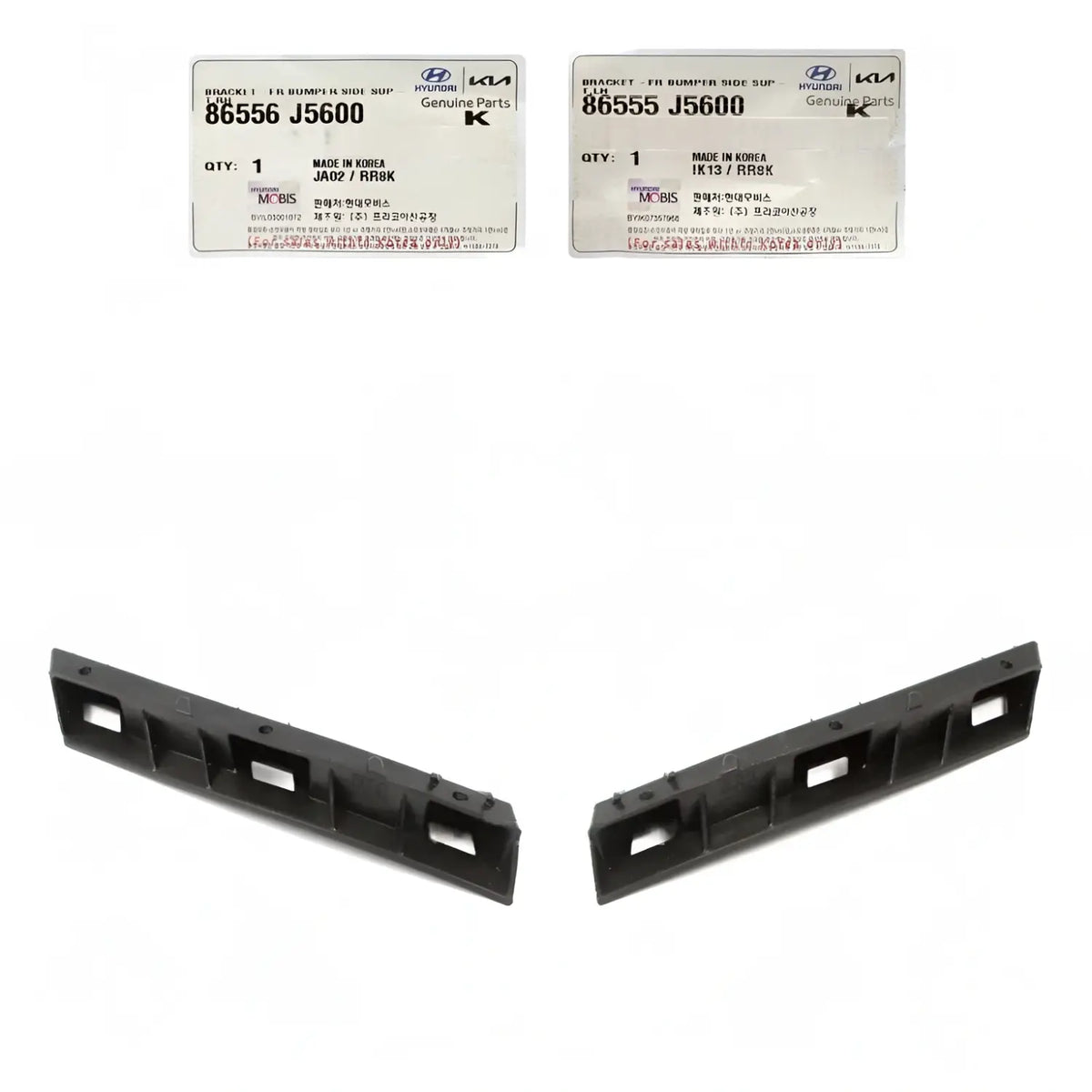 Genuine Front Bumper Side Bracket Left Right 2EA For Kia Stinger 2018-2023