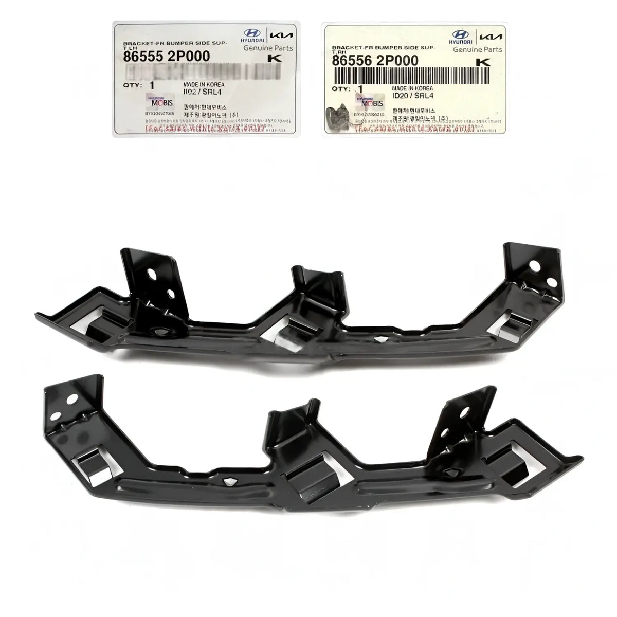 Genuine Front Bumper Side Bracket Left Right LH RH 2EA For Kia Sorento 2011-2013
