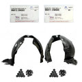 Genuine Front Fender Liner Left Right 2EA For Hyundai Santa Fe Sport 2013-2016