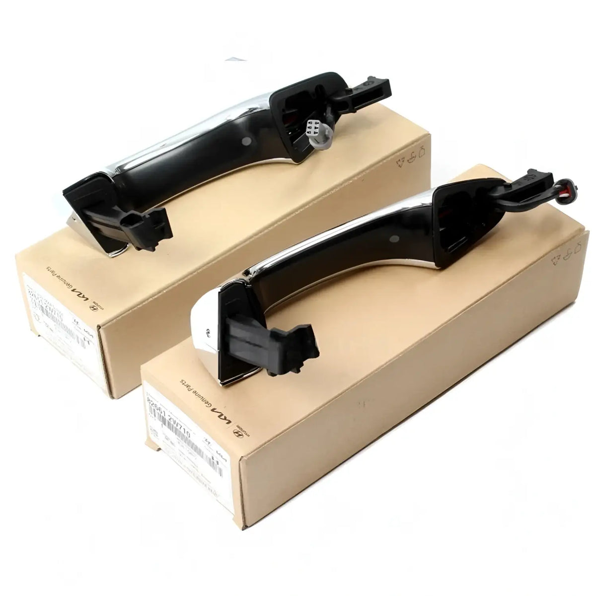 Genuine Front Outside Door Handle Left Right 2EA For Hyundai Santa Fe 2013-2019