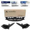 Genuine Front Radiator Grille + Fog Lamp Bezel 3EA For Hyundai Accent 2012-2014