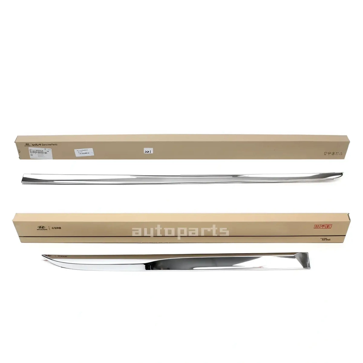Genuine Front Rear Door Lower Chrome Molding Right For Sonata HYBRID 2011-2015