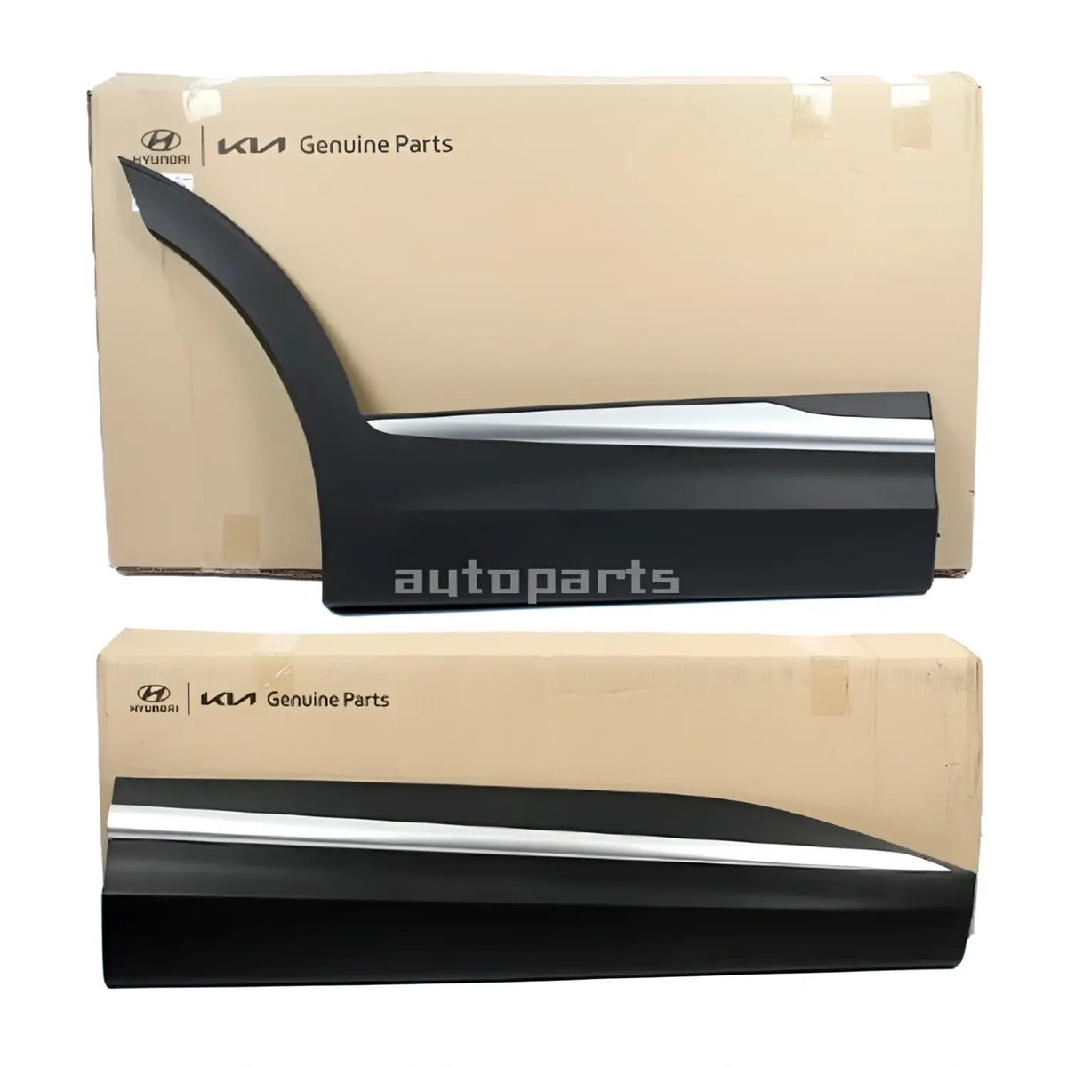 Genuine Front & Rear Door Lower Molding Right Passenger For Kia Sportage 2023-2024