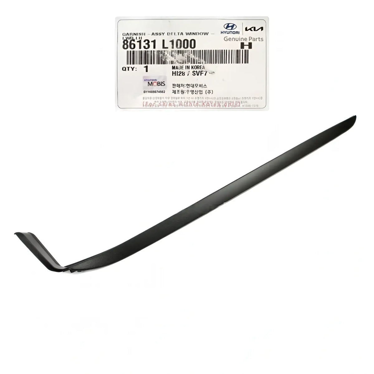 Genuine Front Windshield Pillar Outer Molding Left For Hyundai Sonata 2020-2022