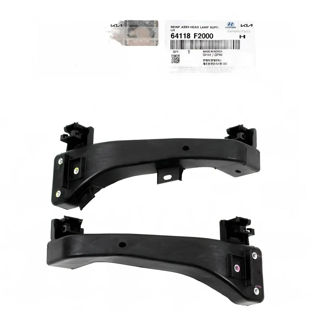 Genuine Headlight Support Bracket Left Driver For Hyundai Elantra 2017-2020
