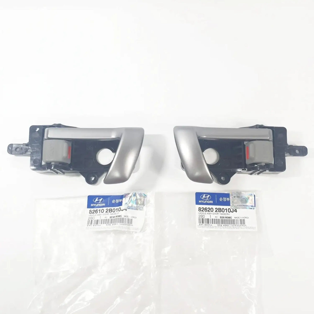 Genuine Interior Door Handle FRONT Left Right 2ea For Hyundai Santa Fe 2008-2009