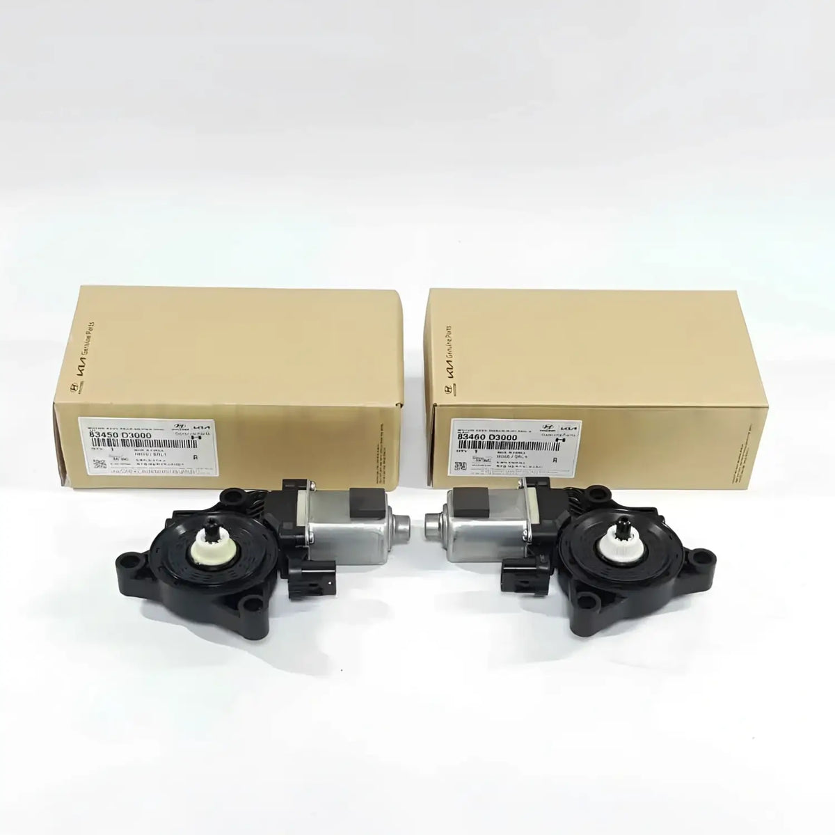 Genuine OEM Power Window Motor Rear Left Right 2ea For Hyundai ix35 2016-2021