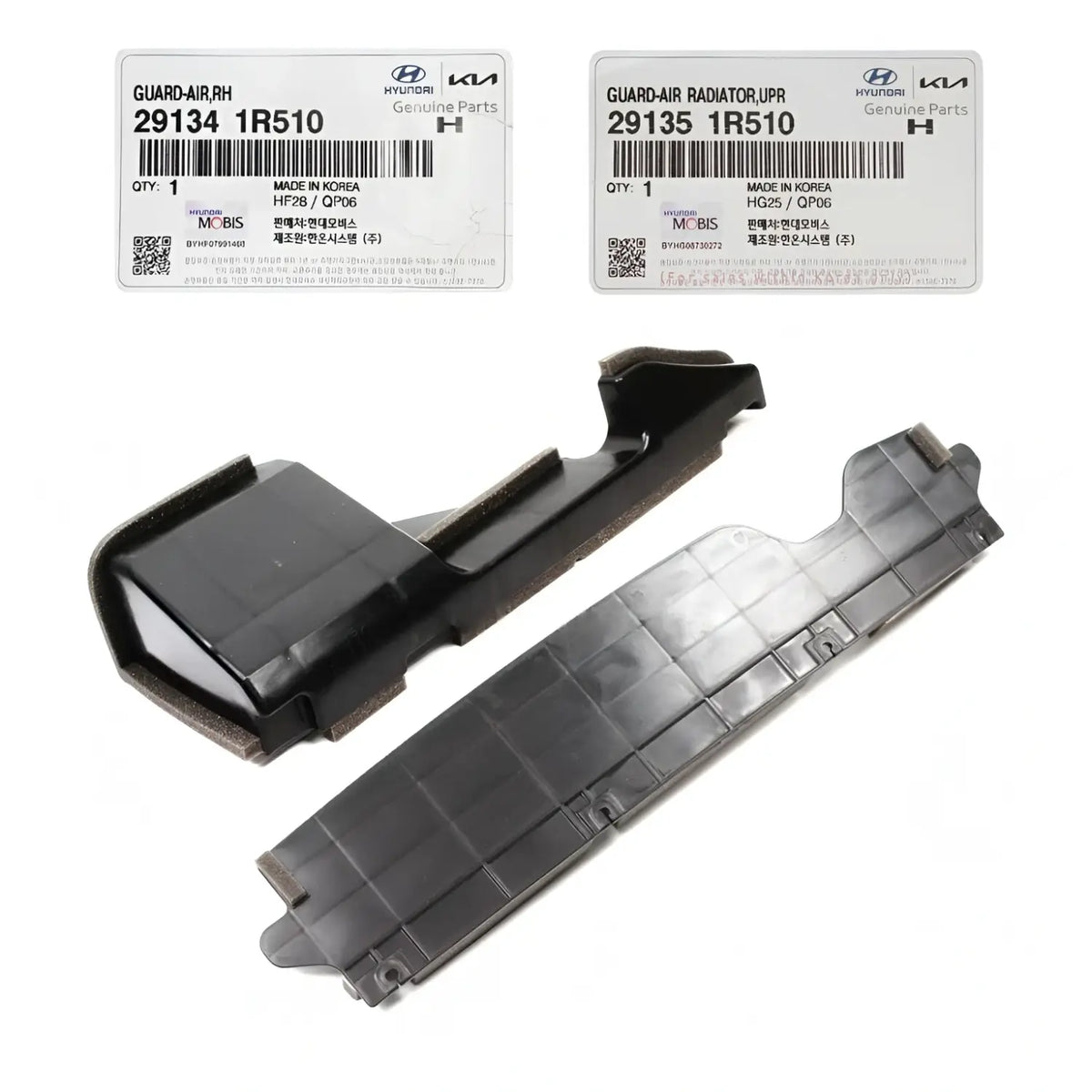 Genuine Radiator Support Upper & Right Guides For Hyundai Accent 2012-2017