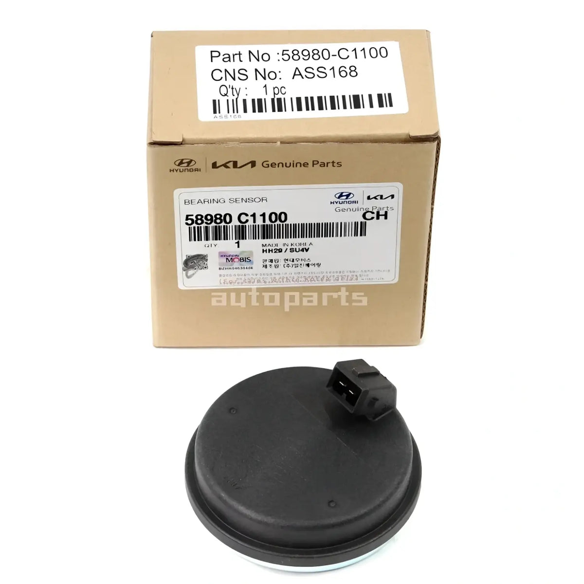Genuine Rear ABS Wheel Speed Sensor For Sonata Tucson Veloster N Sportage 15-22