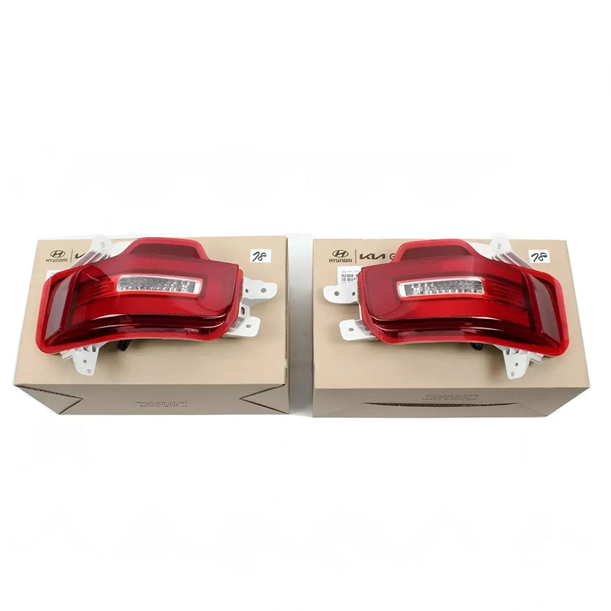 Genuine Rear Bumper Backup Lamp Reflector LEFT RIGHT 2EA For Palisade 2020-2022