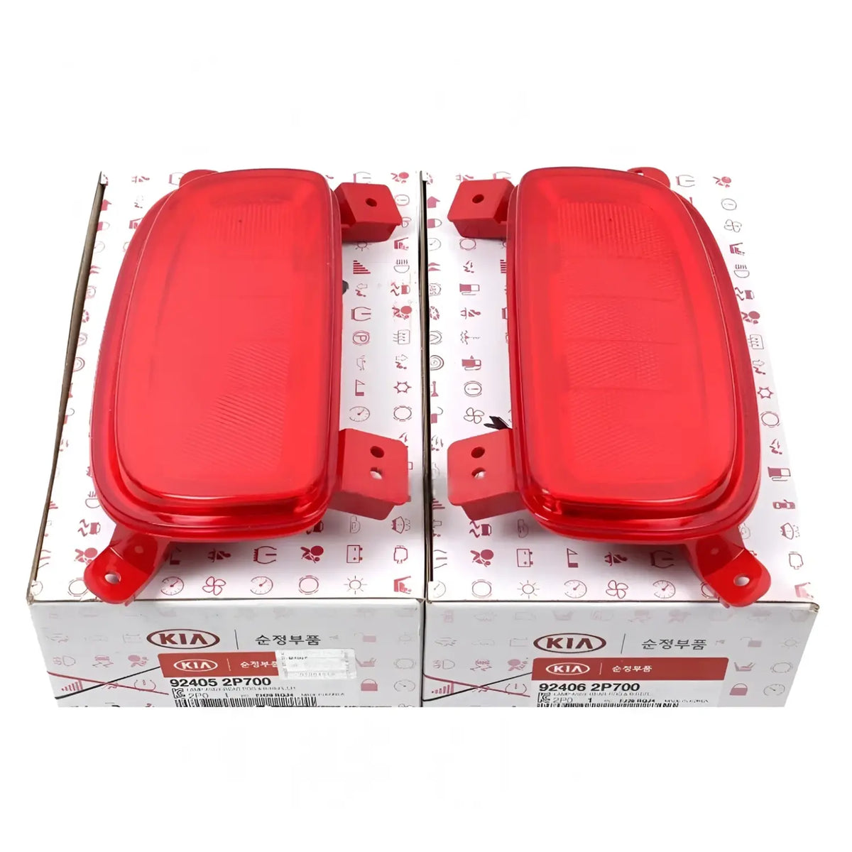Genuine Rear Bumper Reflector Left Right 2EA - 1SET For Kia Sorento 2014-2015