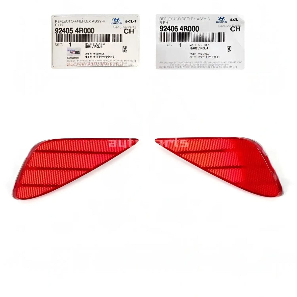 Genuine Rear Bumper Reflector Left Right 2EA For Hyundai Sonata Hybrid 2011-2015