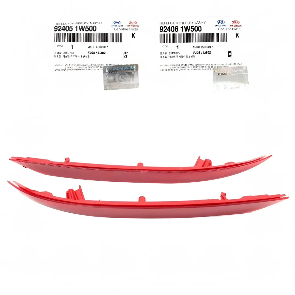 Genuine Rear bumper Reflector Left Right LH RH 2EA For Kia Rio Sedan 2016-2017