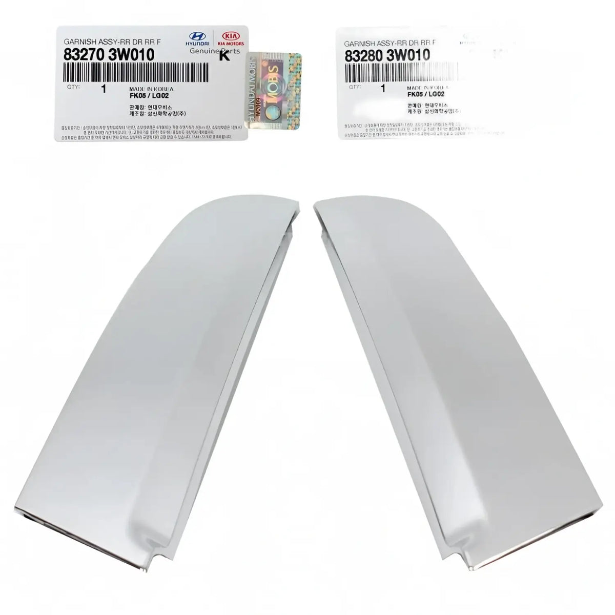 Genuine Rear C Pillar Molding Chrome Left Right 2ea For Kia Sportage 2011-2015