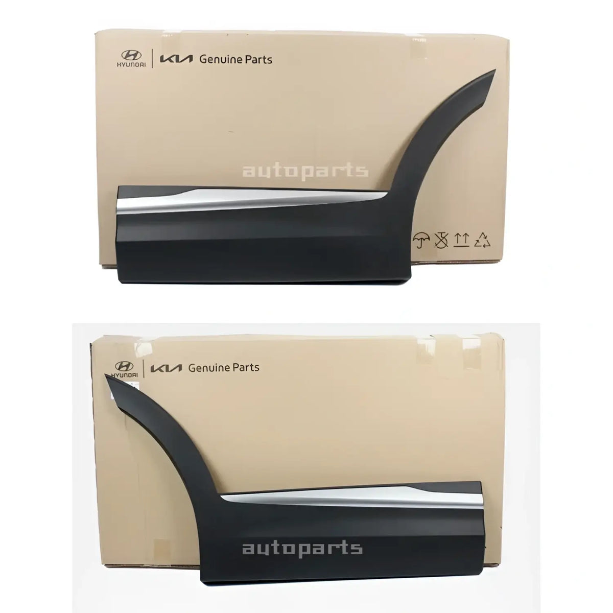 Genuine Rear Door Lower Molding Left Right 2EA 1SET For Kia Sportage 2023-2024