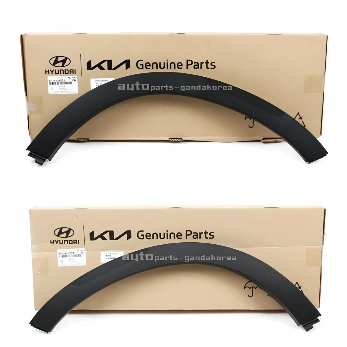 Genuine Rear Fender Wheel Molding Left Right 2EA For Hyundai Venue 2020-2022
