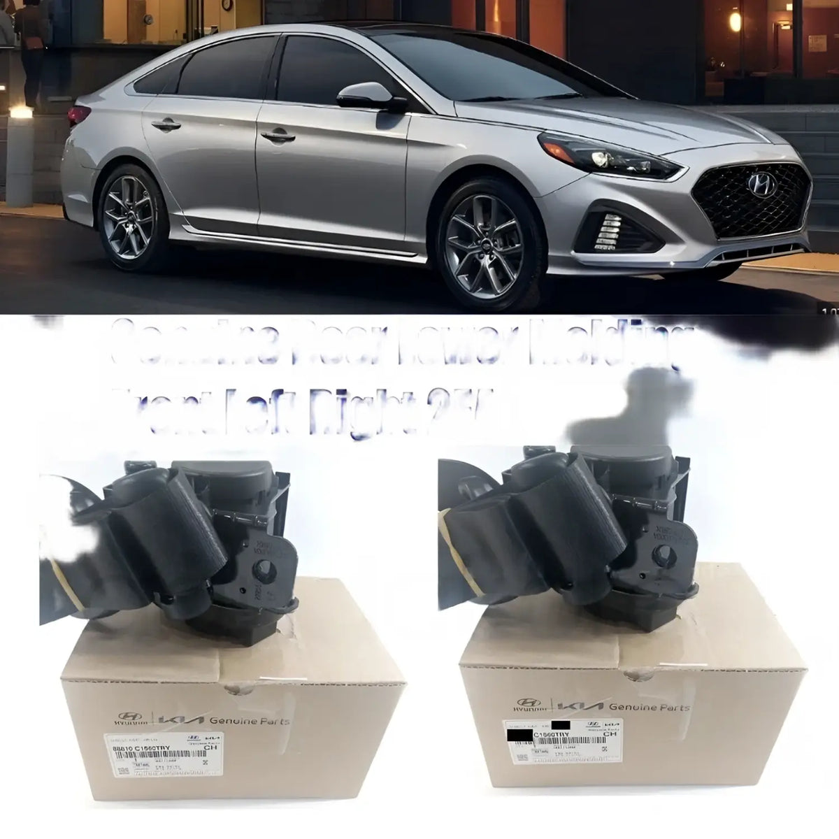 Genuine Seat Belt Front Left Right 2EA For Hyundai Sonata 2015-2019