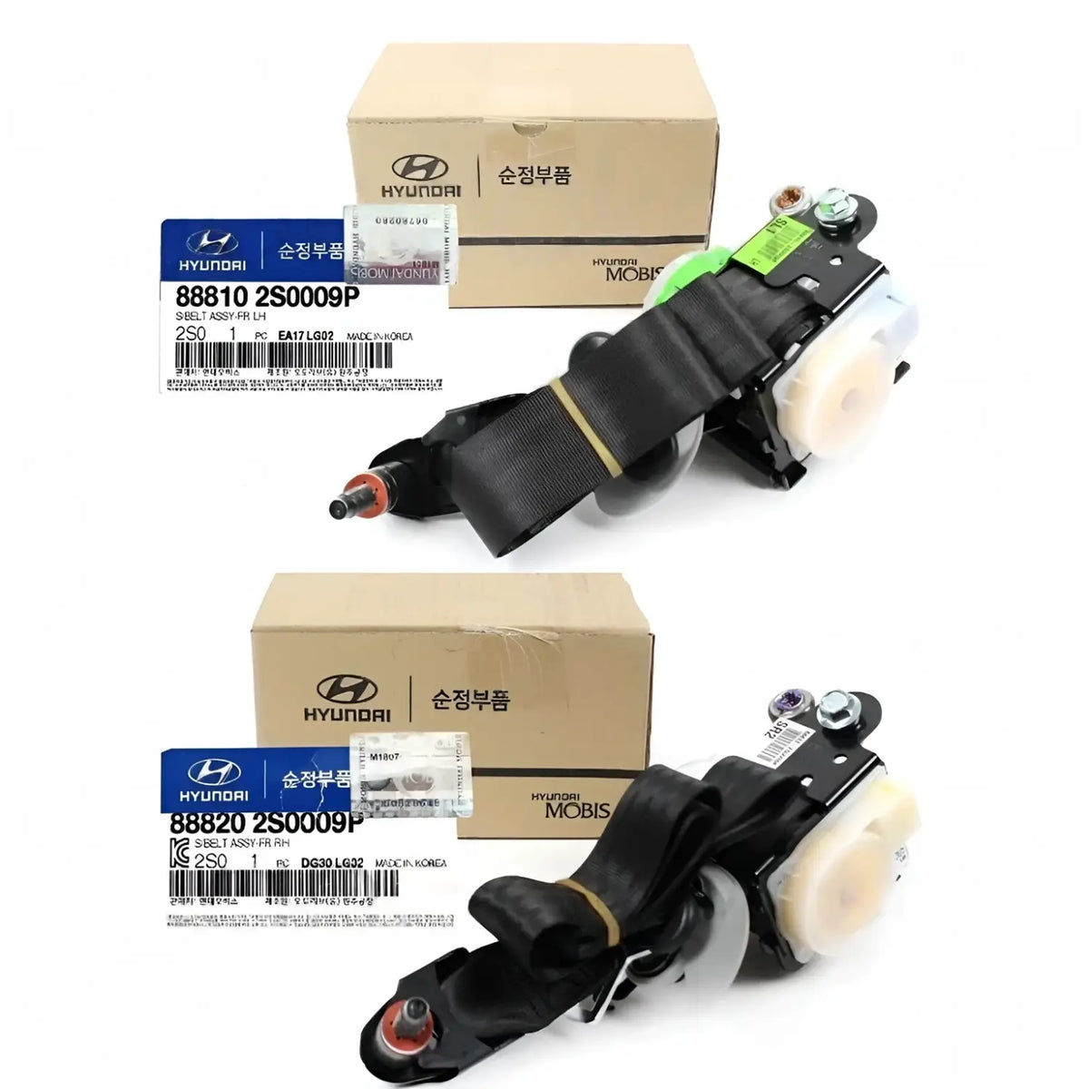 GENUINE SEAT BELT FRONT LEFT RIGHT 2EA FOR HYUNDAI TUCSON 2011-2015