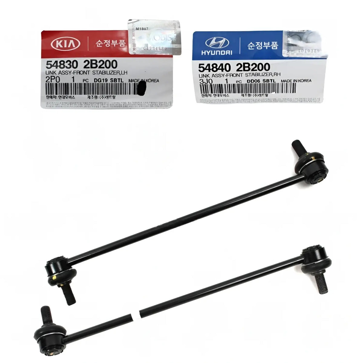 Genuine Stabilizer Bar Link Front Left Right 2EA For Santa Fe Sorento 2007-2014
