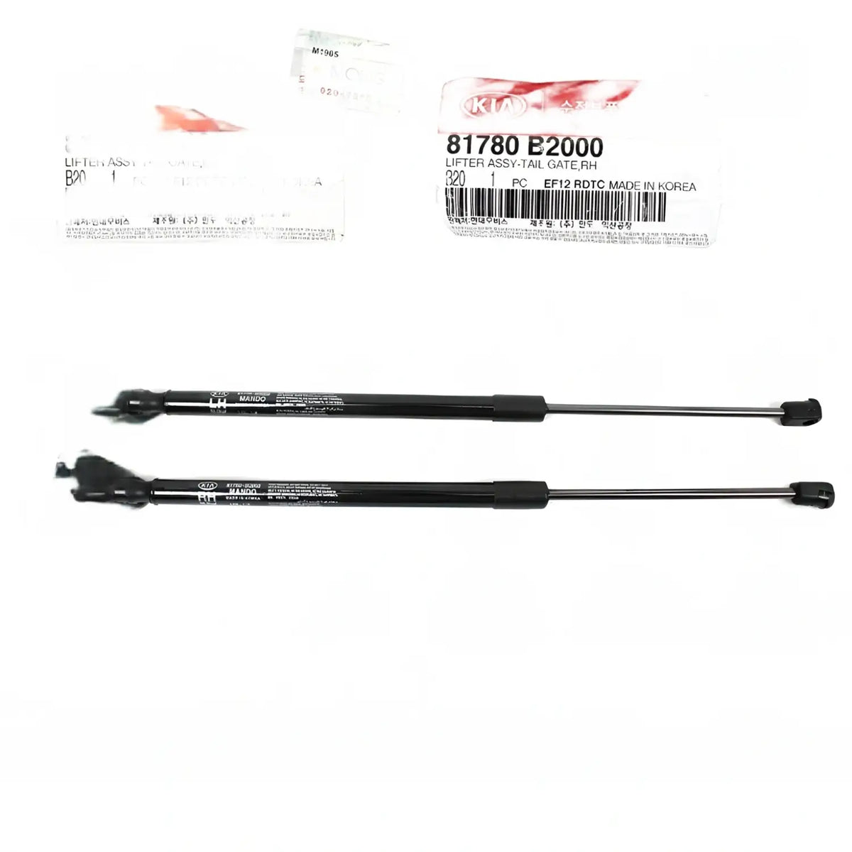 Genuine Tailgate Lift Support Strut Shock Left Right 2EA For Kia Soul 2014-2019