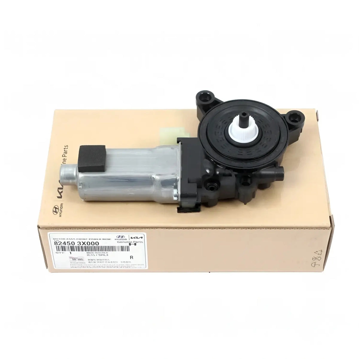 Genuine Window Motor Front Left with O Auto Up & Down For Elantra Coupe 2013-2014