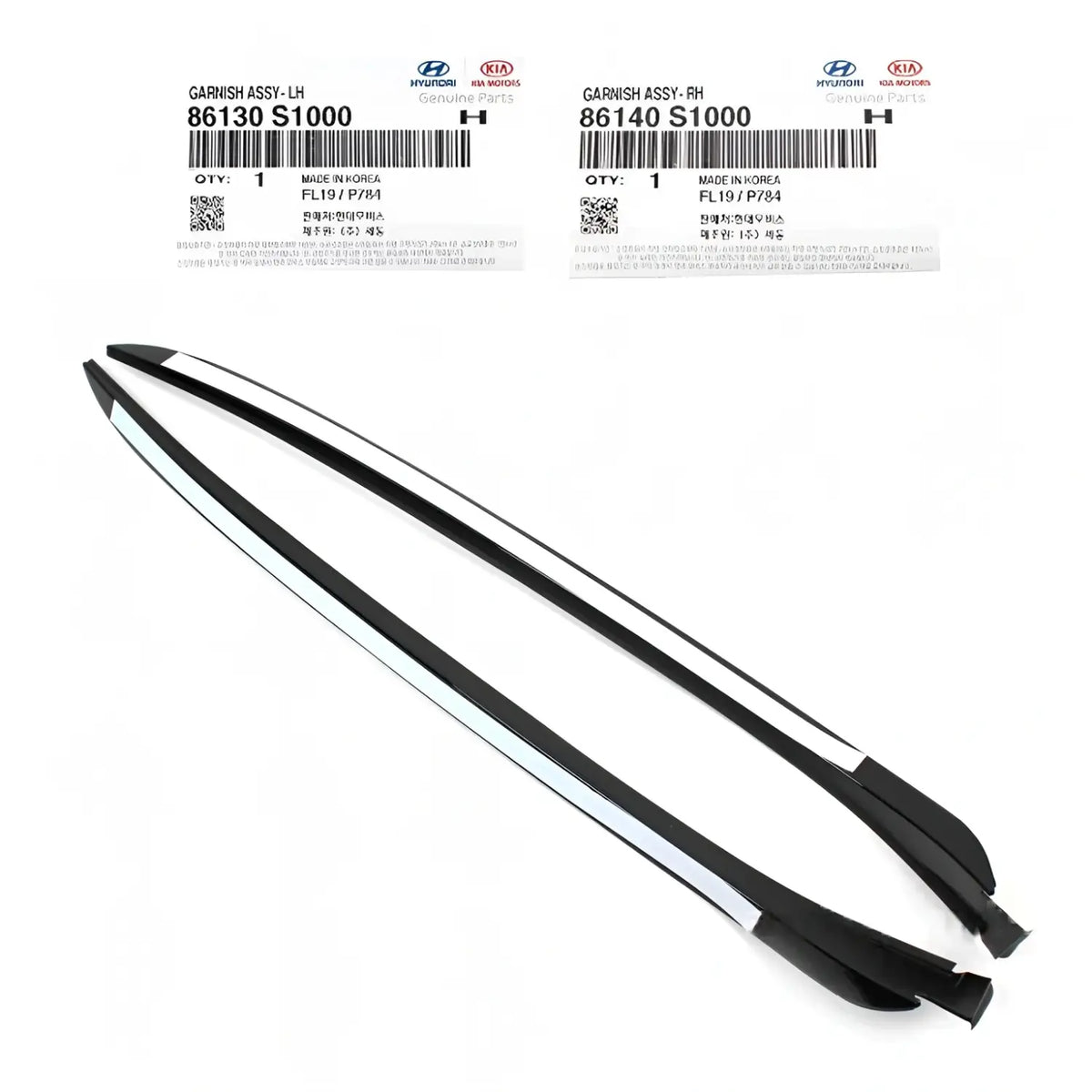 Genuine Windshield Pillar Molding Front Left Right 2EA For Santa Fe 2019-2023