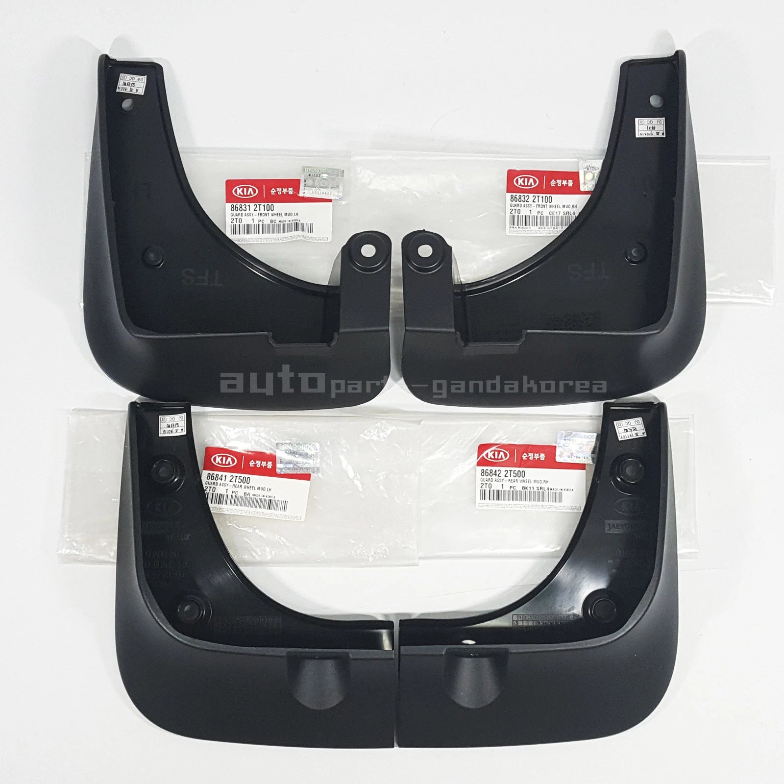 Genuine Splash Guards Mud Guards Flaps Cover 4EA = SET For Kia Optima SX 2014-2015