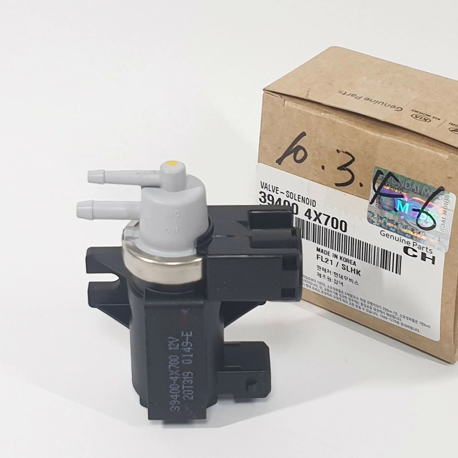 Genuine 394004X700 EGR Solenoid Valve For Hyundai Terracan 2.9L 2001-2006