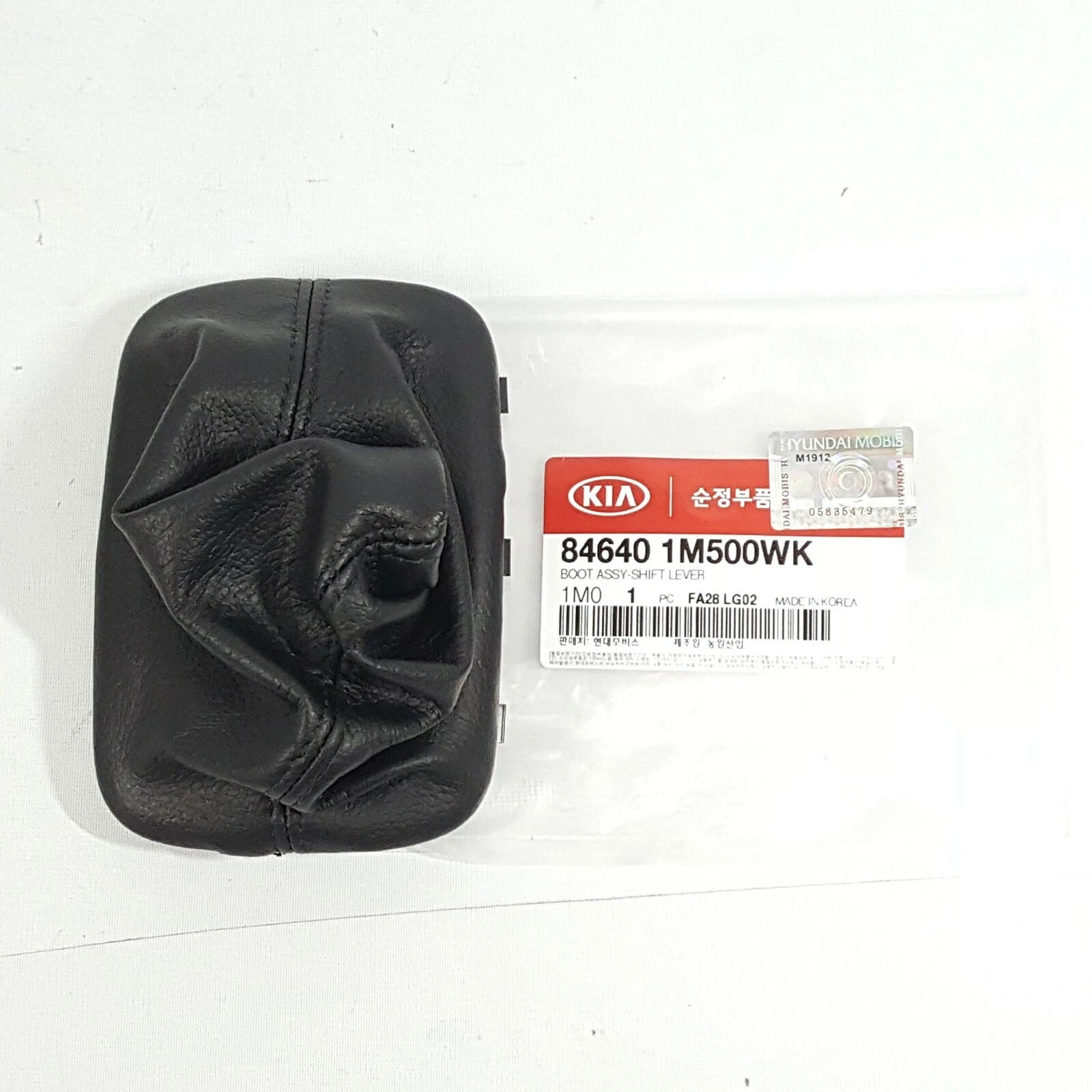 846401M500WK Gear Shift Knob Leather Boots A/T For Kia Cerato / Koup 2009~2013