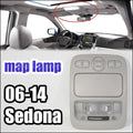 928214D100QW Over Head Console Lamp Map Sliding Doors Gray Kia SEDONA 2006-2014