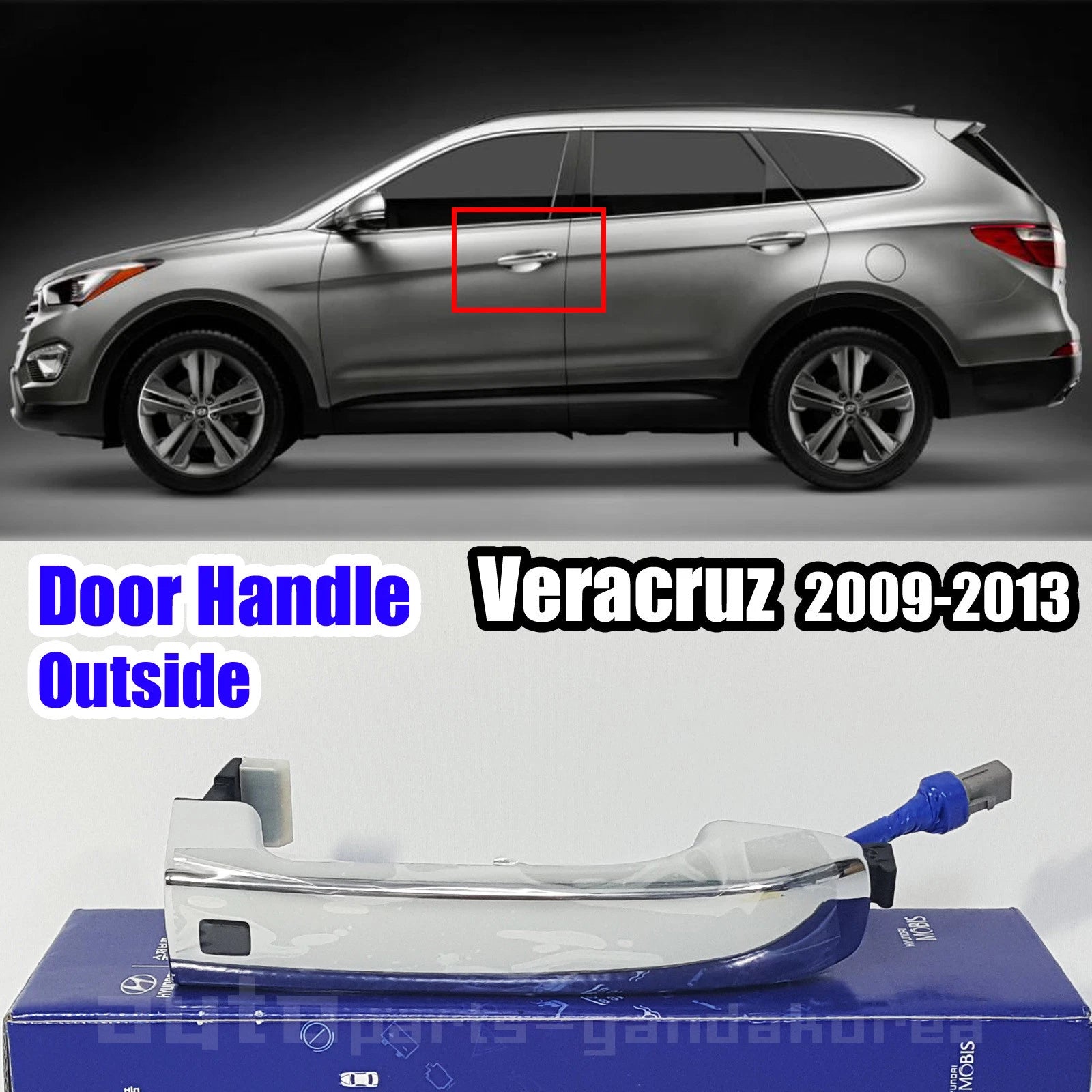 Genuine Door Handle Outside Front Left & Right For Hyundai Veracruz 2009-2013