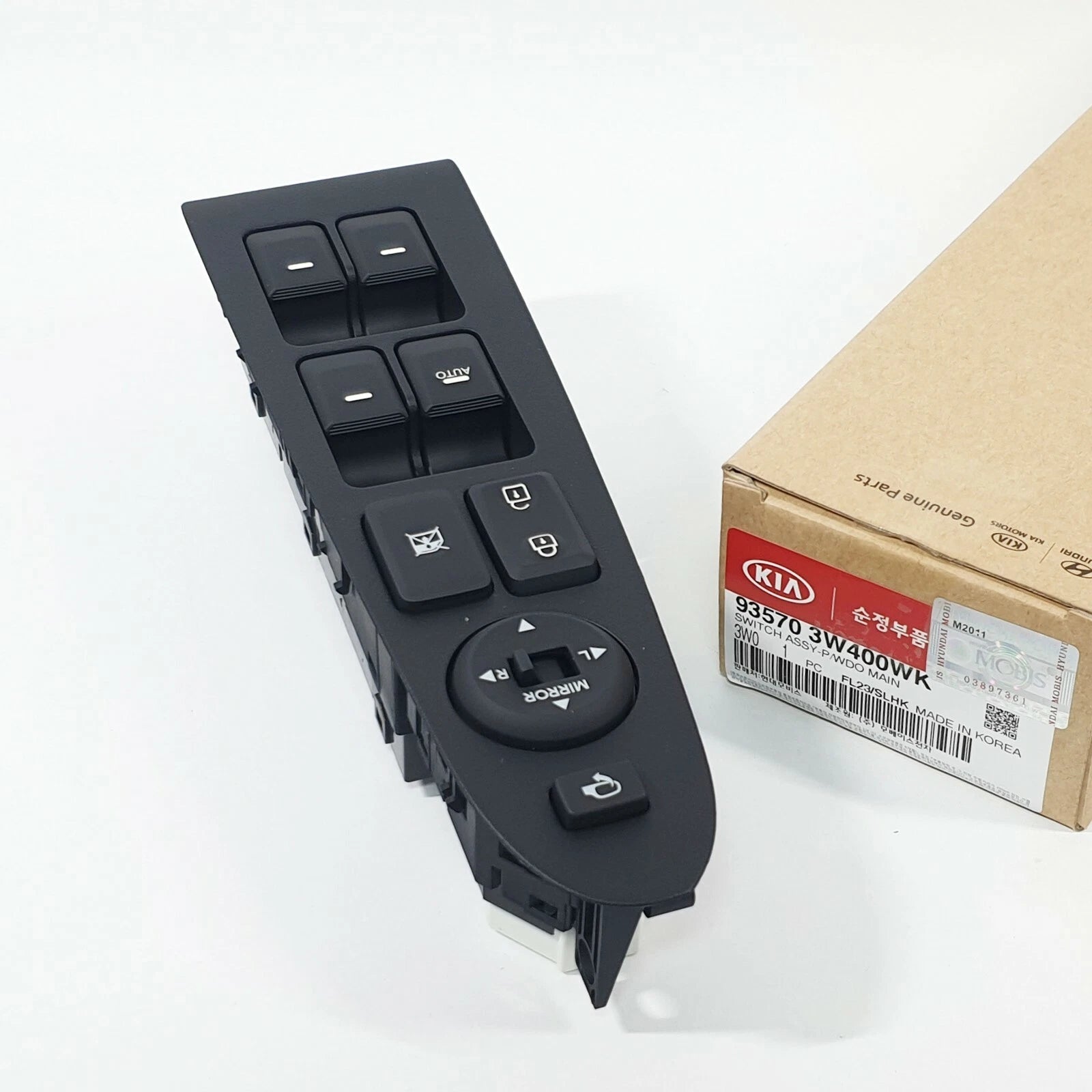 Genuine 935703W400WK Front Power Window Main Switch Left For Kia Sportage 2011-2016