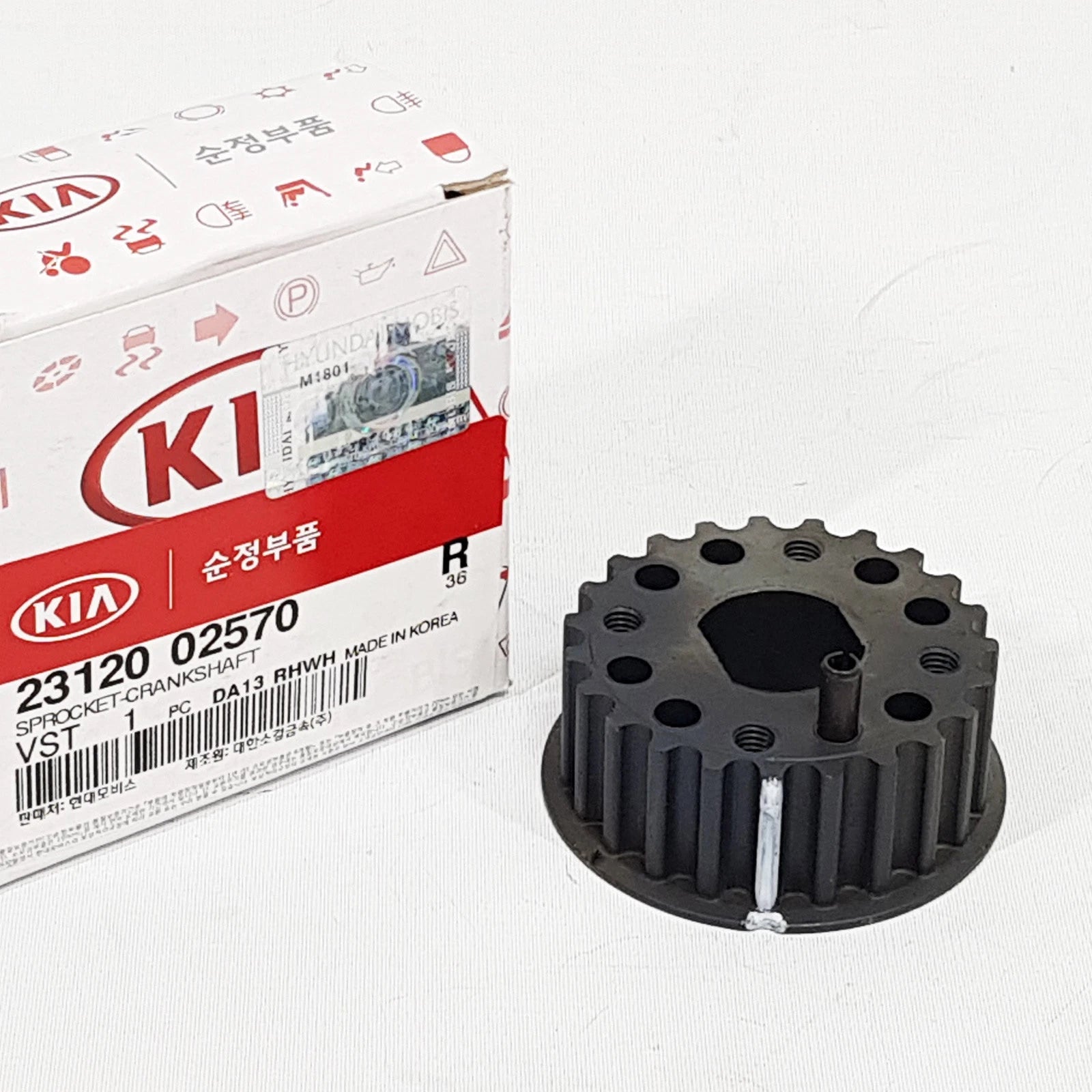 2312002570 Crankshaft Sprocket For Kia Picanto Morning