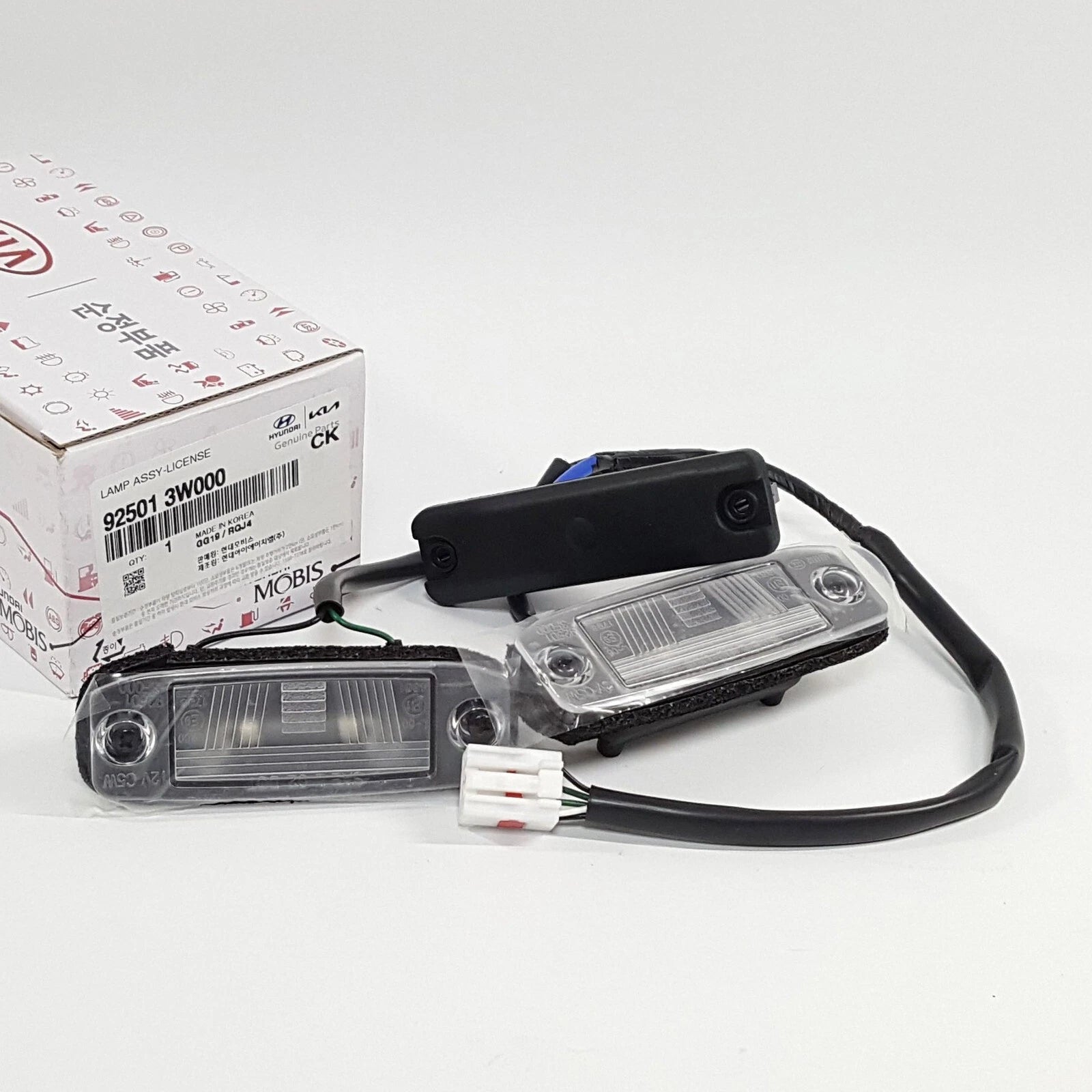Genuine OEM 925013W000 License Plate Light-Lamp For Kia Sportage 2011-2016