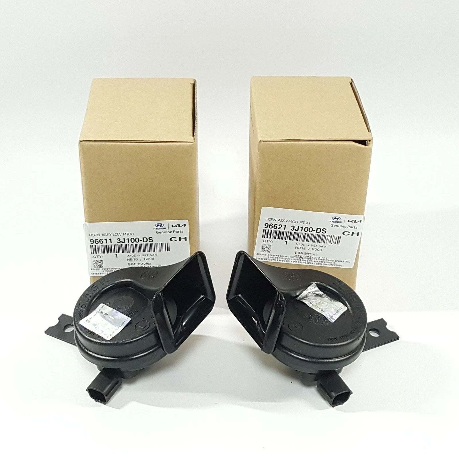 Genuine Low High Klaxon Horn 2EA-1SET For Hyundai Santa Fe CM 2007-2012