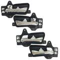 Genuine Front Rear Inside Door Handle Chrome LH RH 4EA For Elantra Touring 2009-2012