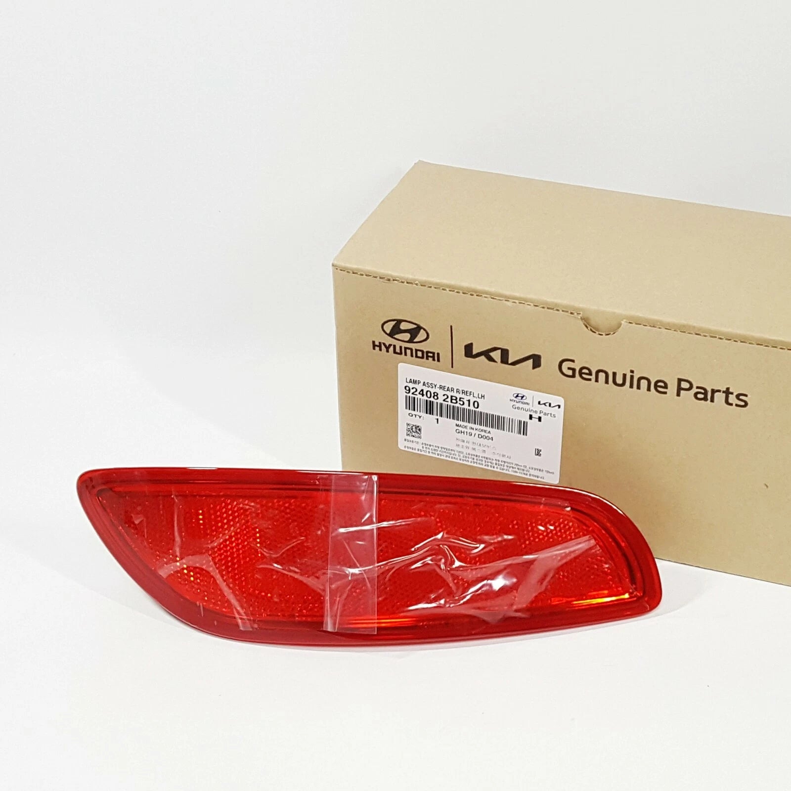 924082B510 Rear Bumper Reflector Assembly LH For Hyundai Santa Fe 2010-2012