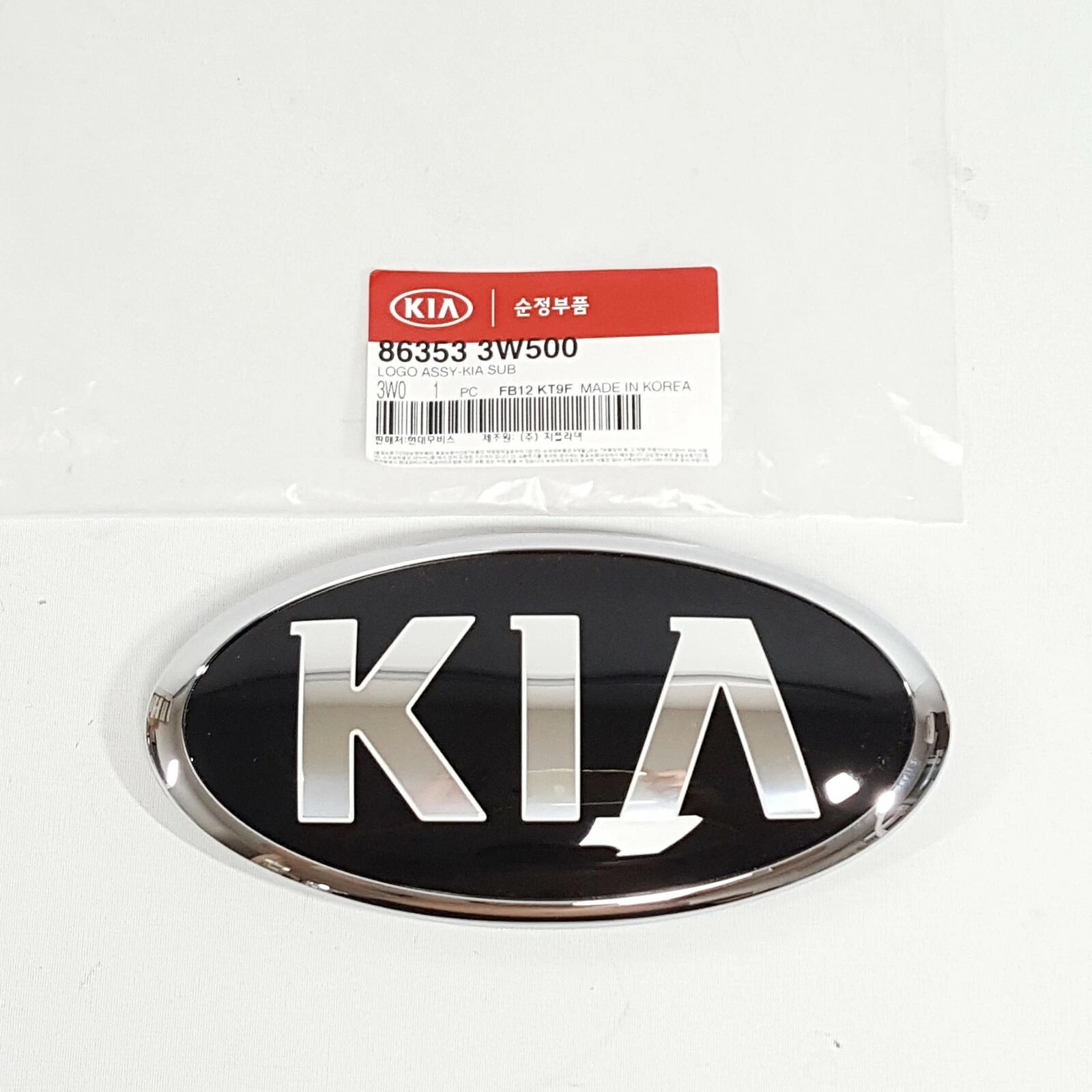 Genuine 863533W500 Front Grille Kia Logo Emblem Badge For Kia Sportage 2013-2015