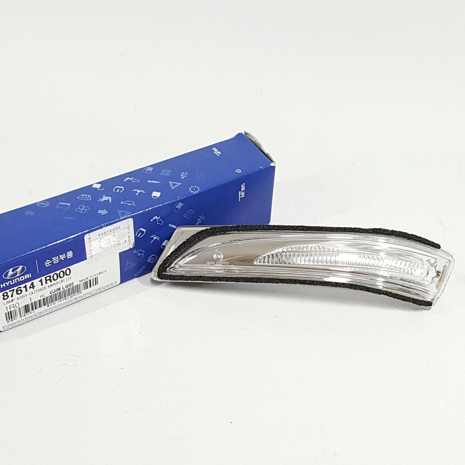 Genuine 876141R000 Side Mirror Repeater Lamp Left For Hyundai Accent 2011-2017