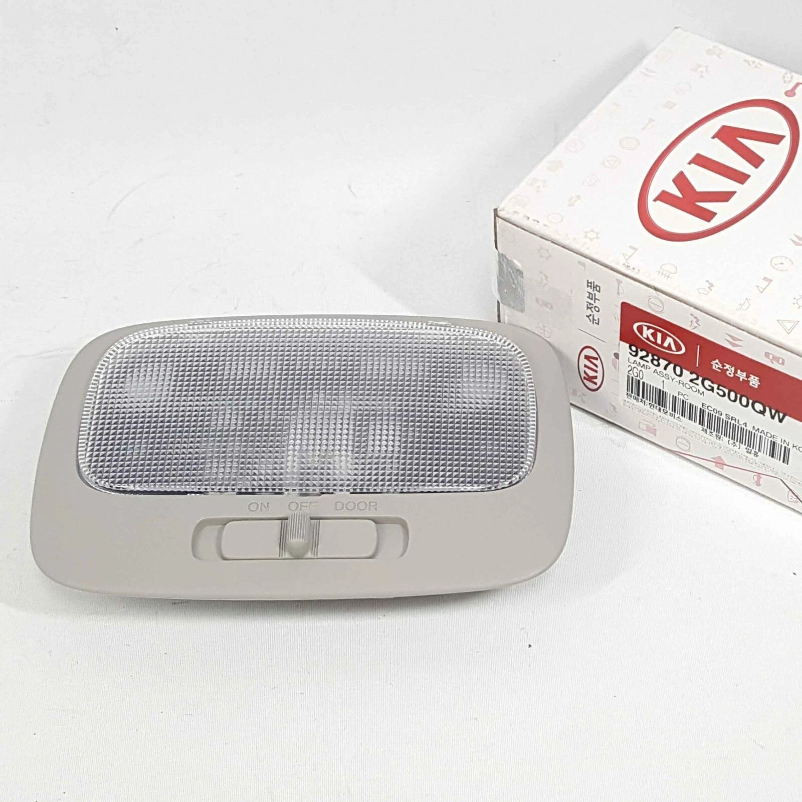 Genuine 928702G500QW Center Room Lamp Gray For Kia Lotze 2009-2010